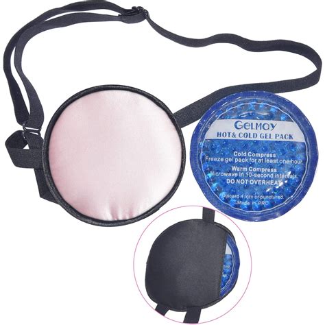 Amazon GELMAY Ice Eye Patches Cold Hot Compress For Strabismus Lazy Puffy Eyes Pure Silk