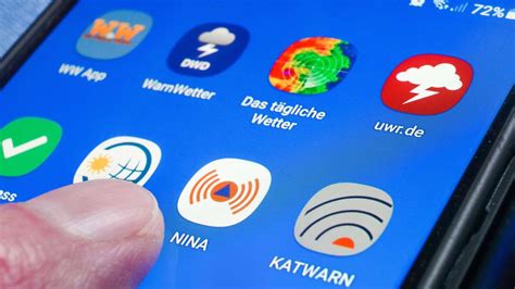 Katastrophen Warn Apps wichtigsten Apps für einen Notfall