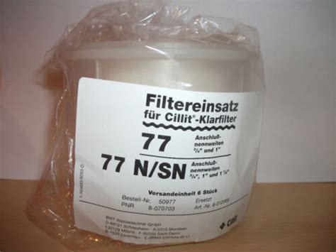 BWT Filtereinsatz für Cillit Klarfilter 77 3 4 und 1 77 N SN 3 4