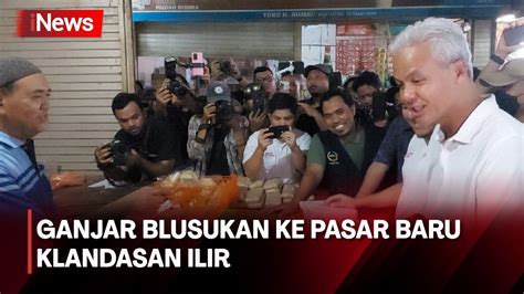 Ganjar Cek Harga Pangan Di Pasar Baru Klandasan Ilir Balikpapan Youtube