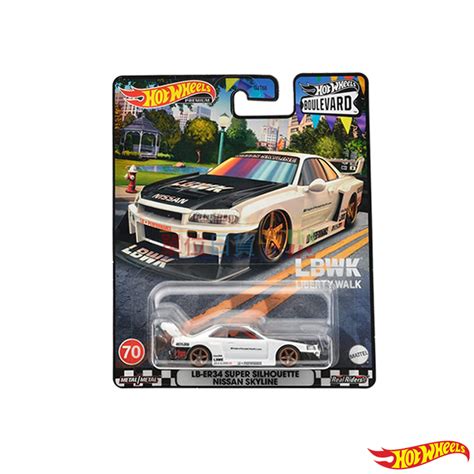 單位日貨 現貨 風火輪 日本正版 Hot Wheels 林蔭大道 NISSAN SKYLINE LB ER34 蝦皮購物