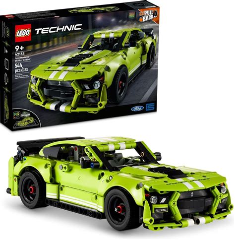 lego technic ford mustang shelby gt toy car building set