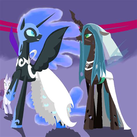 Nightmare Moon X Queen Chrysalis