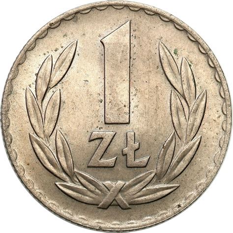 PRL 1 złoty 1949 miedzionikiel st 1 archiwum niemczyk pl