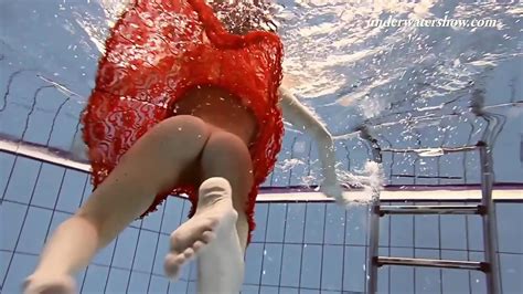 Ala Underwater Slut Swims Naked