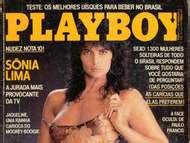 Naked Sônia Lima in Playboy Magazine Brasil