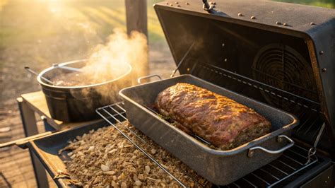 how long does it take to smoke a meatloaf