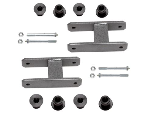 Heavy Duty Greasable Leaf Spring Shackle Kit 12 Lift