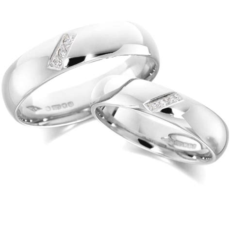 Обручальные кольца белое золото (фото) - RUSSIA Deluxe