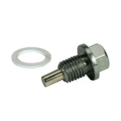 M12* P1.5MM Магнитная дренажная масляная пробка Магнитная сливная гайка ...
