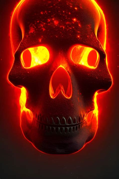 Lava Skull By Valkyrieeir On Deviantart