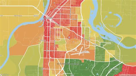 The Safest And Most Dangerous Places In Fort Smith Ar Crime Maps And