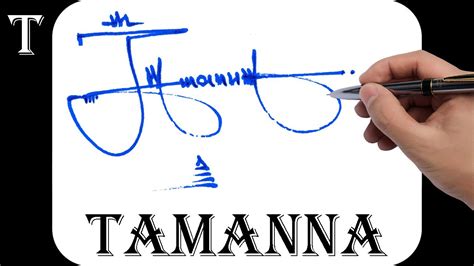 Tamanna Name Signature Design T Signature Style How To Signature