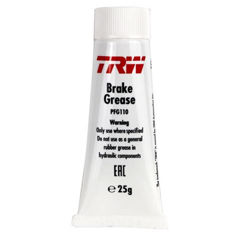 TRW Brake Grease – 25g – Pack of 10 [PFG110] – ARKS Global Shop