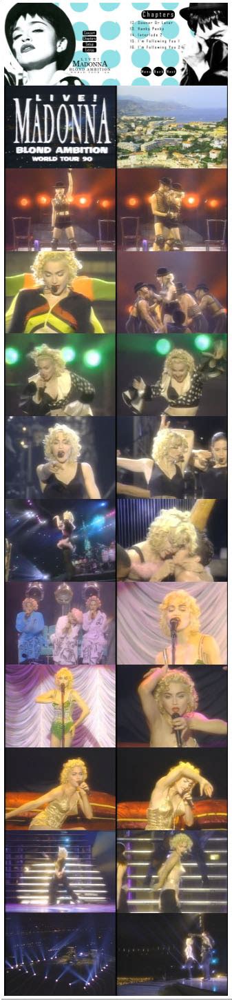 Dvds Blond Ambition Madonna Madworld