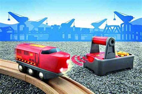 Blue Brio Battery Train Toy