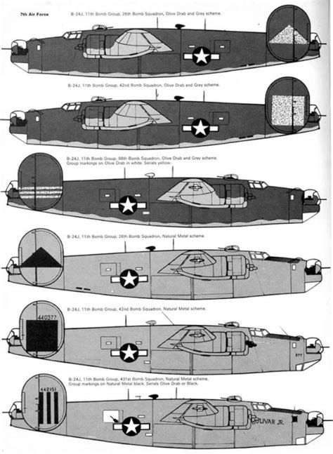 S13 Usaaf Bomber Markings And Camo 1941 1945 Vol1 Page 44 960