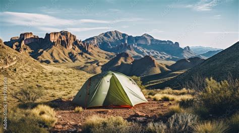 Backcountry Tent Camping in Big Bend National Park, Texas - Ultralight Hiking Gear Tarp Tent ...