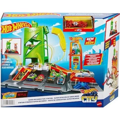 HOT WHEELS CITY ΠΙΣΤΑ ΣΤΑΘΜΟΣ ΚΑΥΣΙΜΩΝ