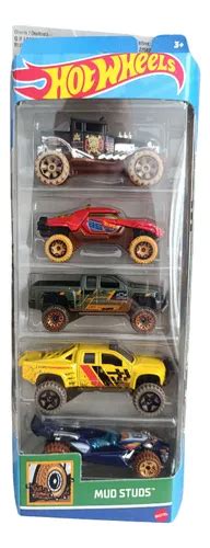 Pack C Carrinhos Hot Wheels Premium Mud Studs Mattel Mud Studs Frete Gr Tis