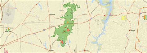 Natchez Trace Parkway Map And Guide - Maps : Resume Template ...