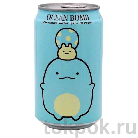 Газированный напиток Сумикогураши со вкусом груши Ocean Bomb, 330 мл ...