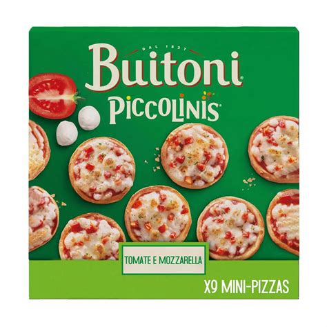 Mini Pizzas Piccolinis Tomate E Mozzarella 270g - BUITONI - Nutripédia