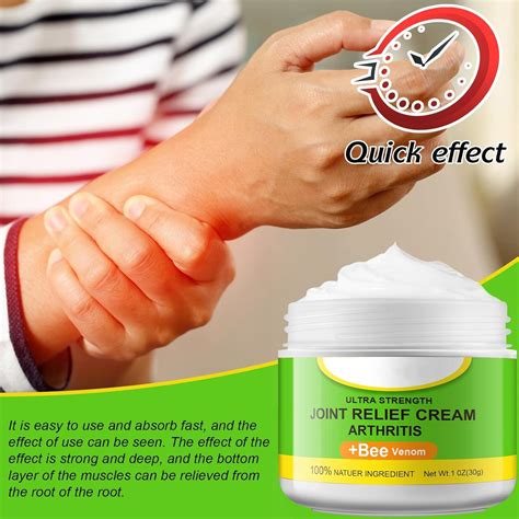 Hxtmkt Bee Venom Joint And Bone Therapy Cream Arthritis Pain Relief