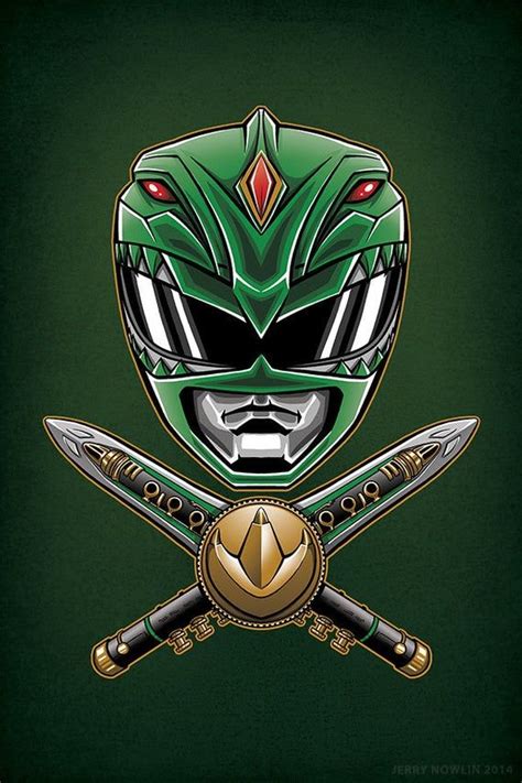 Dragonzord Power Large Print Green Power Ranger Power Rangers