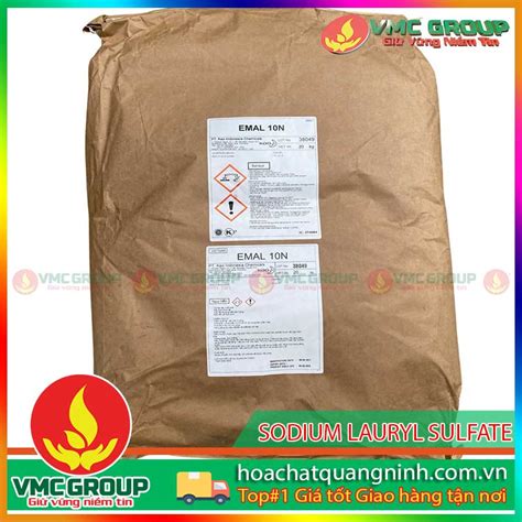 BÁN CHẤT TẠO BỌT SODIUM LAURYL SULFATE SLS TẠI QUẢNG NINH HÓA CHẤT