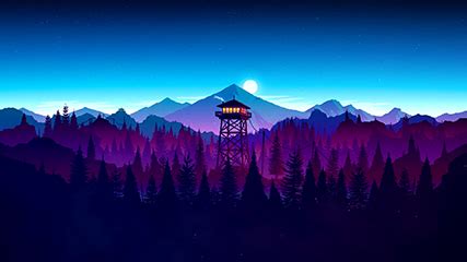 Forest Watch Tower Animated Wallpaper - MyLiveWallpapers.com