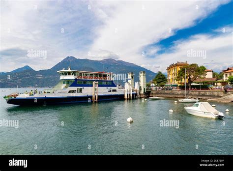 Typical Boat On Lake Como Varenna Como Lombardy Italian Lakes