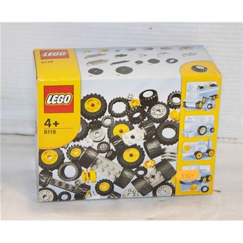 Lego 6118 Wheels Set Factory Sealed