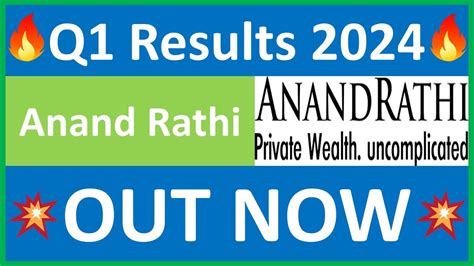 Anand Rathi Q Results Anand Rathi Q Results Anand Rathi Share