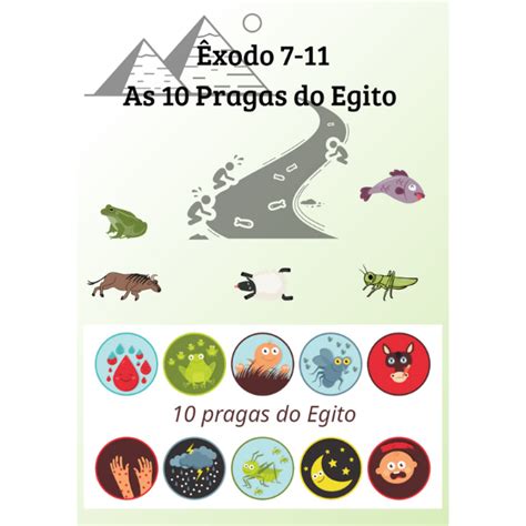 As 10 Pragas Do Egito Na Bíblia - Recurso visual - As 10 Pragas do Egito - Jeniffer Kauanne Rodrigue...
