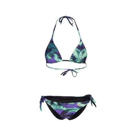 Arena Allover Print Triangle Bikini Women