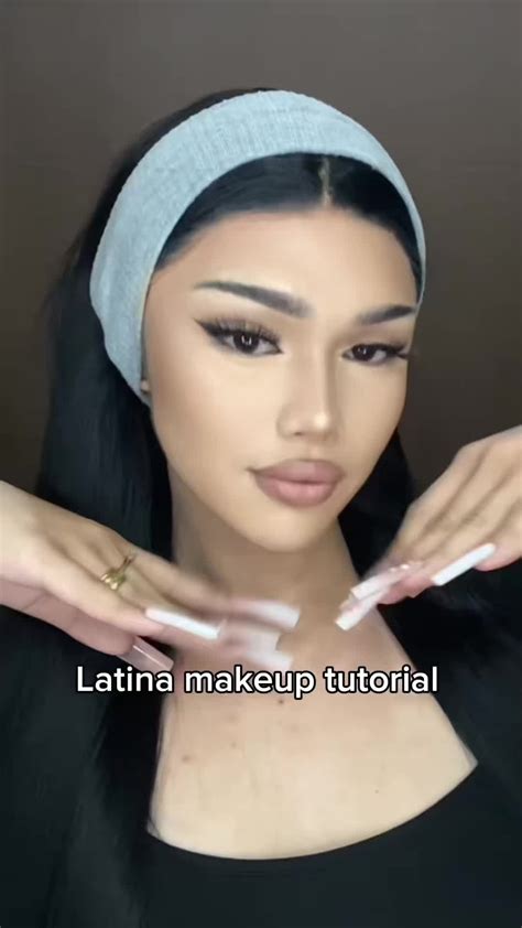 Latina makeup tutorial aesthetic fypシ trending shorts views explore in Latina