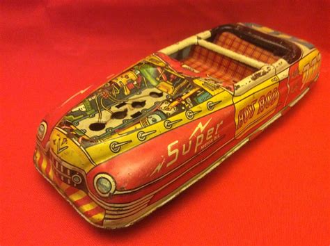 Marx Super Hot Rod 777 Lumar Special Lithograph Litho Tin Car Friction Windup Antique Price