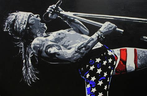 Axl Rose Guns N Roses Painting By Geo Thomson Pixels