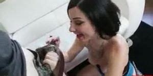 Hot Short Hair Brunette Veruca James Sloppy Deepthroat Blowjob Tnaflix