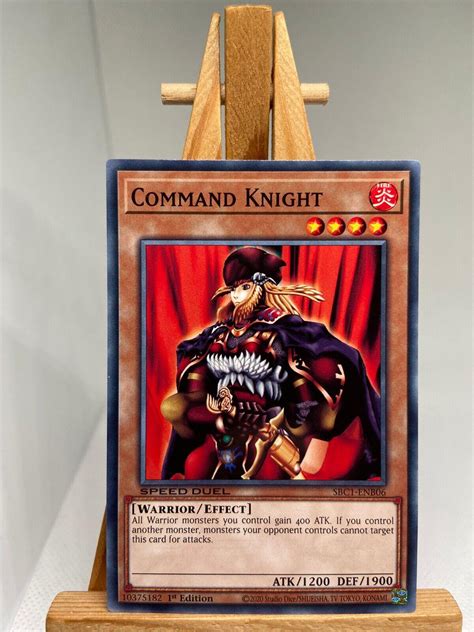 Command Knight Sbc Enb Prices Yugioh Speed Duel Streets Of Battle