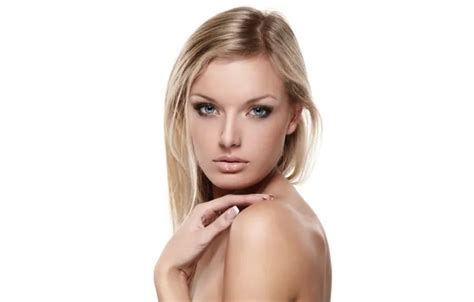 Wallpaper look girl blonde white background for mobile and desktop section девушки