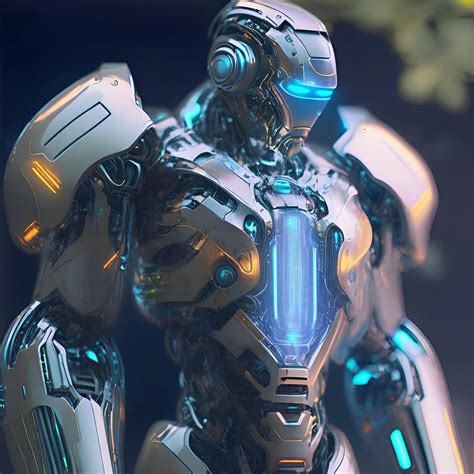 Futuristic Robot By Pickgameru On Deviantart