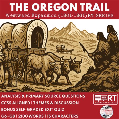 Oregon Trail Readers Theater Script | Grades 6‑8 – Reader's Theater