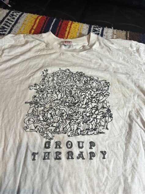 Vintage 70s Orgy T Shirt Group Therapy Sex Erotica - Gem