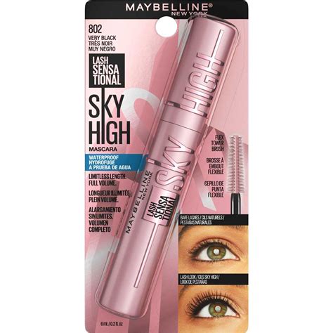 Rimel Maybelline Sky High Muy Negro Waterproof Lash