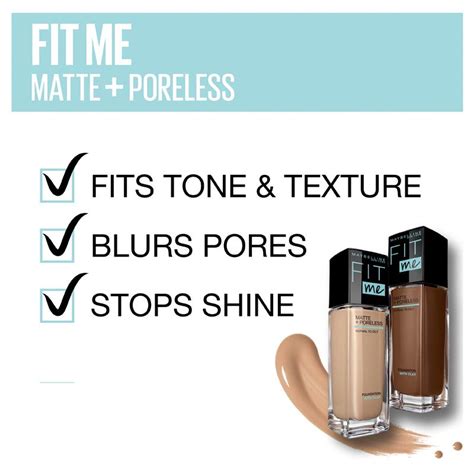 Buy Maybelline Fit Me Matte Poreless Mattifying Liquid Foundation Nude Beige Online At