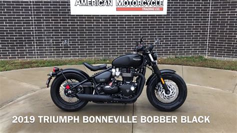 Triumph Bonneville Bobber Black 2019 Reviewmotors Co