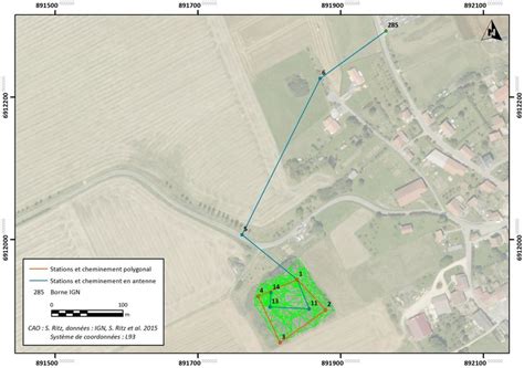 Méthodologie Du Relevé Topographique Réalisé Au Lieu Dit Le Bourge