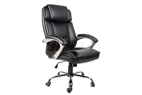 Ergonomic Office Chair with Lumbar Support and Adjustable Height Stock ...